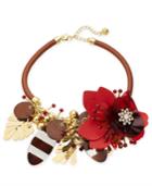 Kate Spade New York Gold-tone Floral Inspired Statement Necklace, 18 + 3 Extender