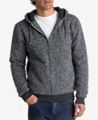 Quiksilver Men's Heathered Sherpa-lined Hoodie