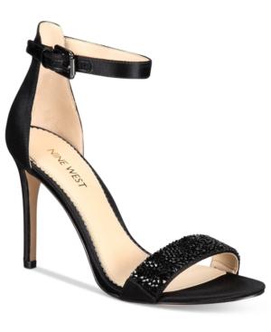 Nine West Mana Two-piece Evening Sandals Women's Shoes