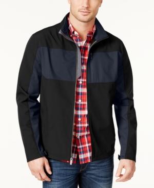 London Fog Men's Colorblocked Soft Shell Jacket