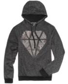 Ring Of Fire Men's Snake Diamond Graphic Hoodie