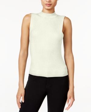 Bar Iii Sleeveless Mock-turtleneck Sweater, Only At Macy's