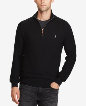 Polo Ralph Lauren Men's Half-zip Cotton Sweater