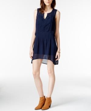 Lucky Brand Embroidered High-low Dress