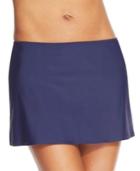 Coco Reef Solid Slit Swim Skirt Women's Swimsuit