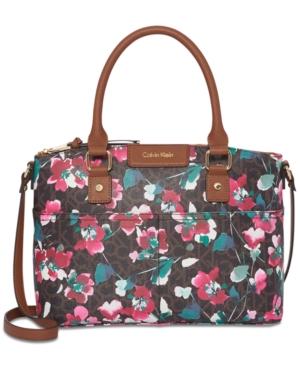 Calvin Klein Hudson Signature Large Satchel