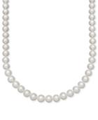 Belle De Mer Pearl Necklace, 14k Gold Aaa+ Cultured Freshwater Pearl Strand (8-1/2-9-1/2mm)