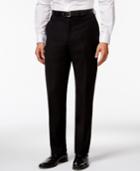 Calvin Klein Black Solid Modern Fit Pants