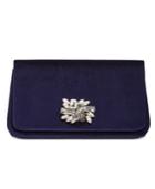 I.n.c. Mishel Velvet Brooch Clutch, Created For Macy's