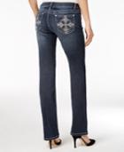 Project Indigo Juniors' Embellished Barely Bootcut Jeans