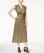 Kensie Cap-sleeve Maxi Dress