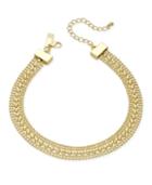 Inc International Concepts Gold-tone Polished Ball Choker Necklace, Only At Macy's