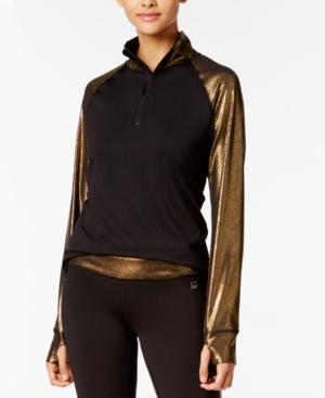 Material Girl Active Juniors' Metallic-trim Jacket