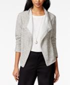 Maison Jules Open-front Snit Blazer, Only At Macy's