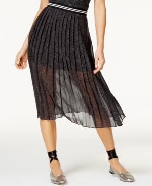 Shift Juniors' Printed Pleated Skirt