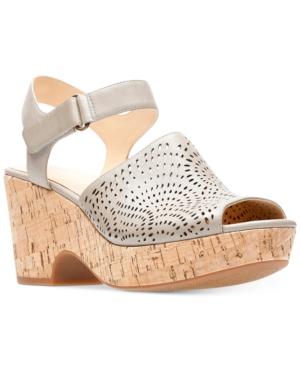 Clarks Artisan Women's Maritsa Nila Wedge Sandals Women's Shoes
