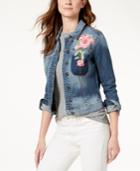 Kut From The Kloth Embroidered Denim Jacket