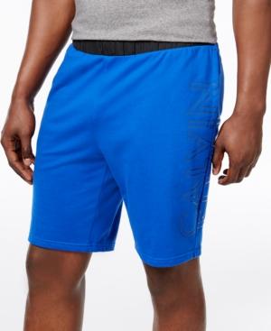 Calvin Klein Men's Mixed-media Athletic Shorts
