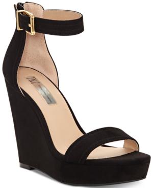 I.n.c. Vidita Platform Wedge Sandals, Created For Macy's Women's Shoes