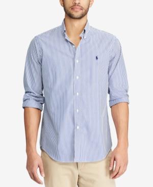 Polo Ralph Lauren Men's Classic Fit Checked Poplin Shirt