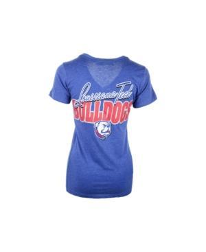 Royce Apparel Inc Women's Louisiana Tech Bulldogs Logo T-shirt