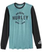 Hurley Quasimoto Graphic-print Logo Long-sleeve T-shirt