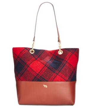 Emma Fox Jutland Plaid Tote