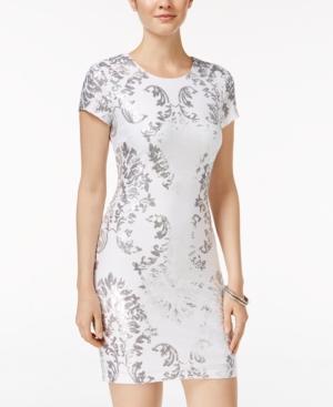 B Darlin Juniors' Sequined Bodycon Dress
