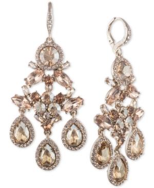 Givenchy Gold-tone Crystal Chandelier Earrings