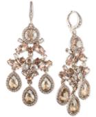 Givenchy Gold-tone Crystal Chandelier Earrings