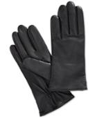 Charter Club Cashmere Lined Leather Tech Gloves, Only At Macy's