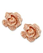 Pave Rose By Effy Diamond Flower (1-1/3 Ct. T.w.) In 14k Rose Gold