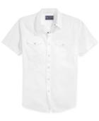 American Rag Men's Solid Short-sleeve Shirt, Only At Macy's