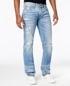 Guess Men's Slim Staight Ripped Jeans