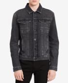 Calvin Klein Jeans Men's Gray Rinse Denim Jacket