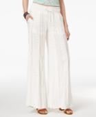 American Rag Crocheted Wide-leg Pants, Created For Macy's