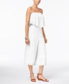 Thalia Sodi Strapless Wide-leg Jumpsuit, Only At Macy's