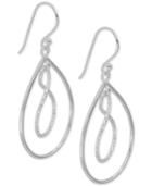 Giani Bernini Sterling Silver Orbital Infinity Drop Earrings, Created For Macy's