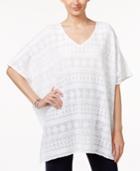 Alfani Lace Poncho Top, Only At Macy's