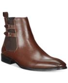 Alfani Men's Rory Double Buckle Chelsea Boots, Only At Macy's Men's Shoes