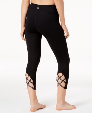 Gaiam Stella Strappy Capri Leggings