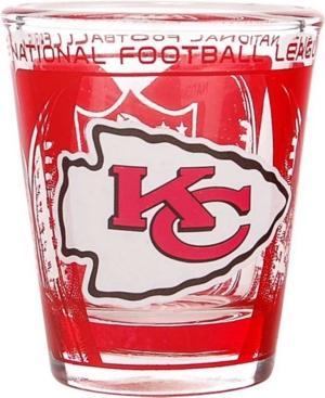 Hunter Manufacturing Kansas City Chiefs 3d Wrap Collector Glass