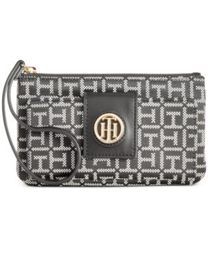 Tommy Hilfiger Th Serif Signature Wristlet