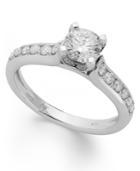 Diamond Engagement Ring In 14k White Gold Or 14k Gold (1 Ct. T.w.)