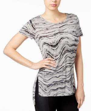 Kensie Printed High-low Top