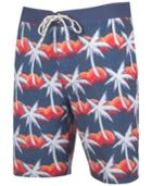 Rip Curl Men's Pitstop Tropical-print 22 Board Shorts