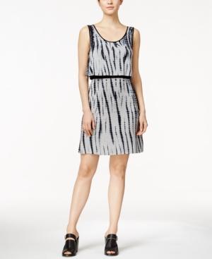 Kensie Vertebrae Printed Dress