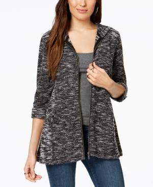 Style & Co French Terry Utility Jacket, Created For Macy's