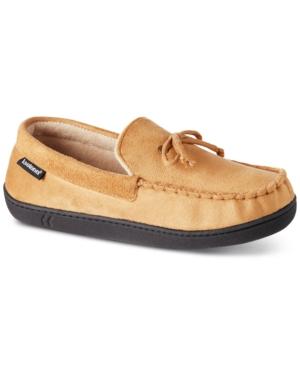 Isotoner Men's Faux-suede Moccasins With Memory Foam