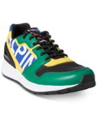 Polo Ralph Lauren Men's Train 100 Tech-suede Downhill Skier Sneakers Men's Shoes